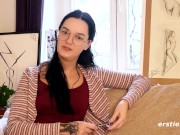 Ersties - Artistic Babe Plays With a Dildo to Orgasm 11/16