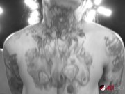 Thick inked brunette with huge tits and a plump ass wants his cock inside her ass 12/16