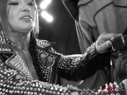 Thick inked brunette with huge tits and a plump ass wants his cock inside her ass 3/16