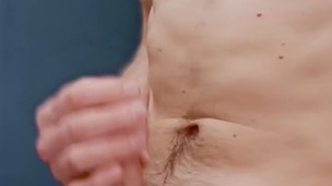 A straight guy jerks off his dick with pleasure. Showed off his virgin ass. Fulfill my wishes