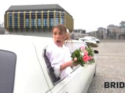 BRIDE4K. Cute bride, her sexy friends engaged into foursome at the wedding 1/16