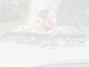 Sunshine loves getting her pussy and ass fucked by two hard cocks 2/16