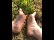 Feet in grass 10/16