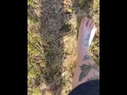 Feet in grass 13/16