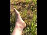 Feet in grass 2/16