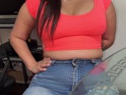 Gran CULO de Esposa de Amigo  vino a visitar y se convirtió en ... 🤐💦 ¡Nos quedamos solos! 7/16