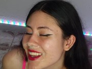 Minha vizinha gostosa recebe gozo na cara ¡ela adora! 16/16