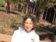 Lots of pee from a horny chick 1/16