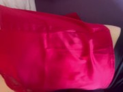 like every morning I wake up with his cock and his first ejaculation is on my nightgown 11/16