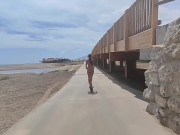 In public I play with my pussy I like to masturbate with the dildo 6/16