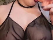 Dildo sucking compilation 6/16