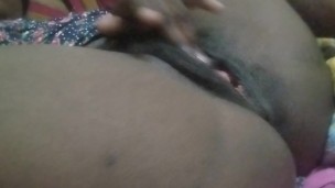 AMATEUR MILF  PINK FAT PUSSY WHILE MASTERBATION