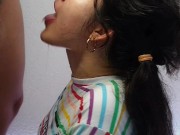 A minha vizinha putinha adora vir em casa fazer uma garganta profunda no meu pau 16/16