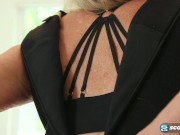 64 Year Old MILF Leah's Husband Just Wants To Watch. 1/16