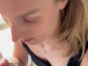 I swallow his sperm full of vitamins before going to the gym 5/16