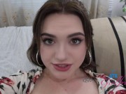 Super sexy dress on Gracie Gates as she gets licked and returns the favor and some 3/16