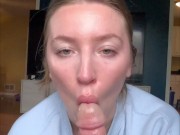 sensual blowjob and swallow 11/16