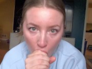 sensual blowjob and swallow 13/16