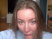 sensual blowjob and swallow 2/16