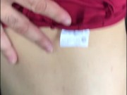 the uber driver fucks my pussy on all fours in the uber 1/16