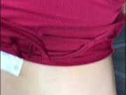 the uber driver fucks my pussy on all fours in the uber 6/16