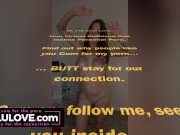 Big boobs babe trying on new bikini monokini ripped jeans & more getting fully naked after each outfit - Lelu Love 1/16