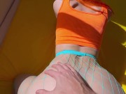 Slender redhead slut enjoys fucking doggy style! 1/16