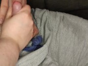 Long Nails Goddess edges SPH Slave until his hot Cum runs over her divine hands *Intense Orgasm* 14/16