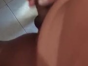 Enorme polla me llena las tetas de leche 5/16