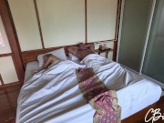 Stepfather and stepdaughter share a bed in a hotel room 4/16