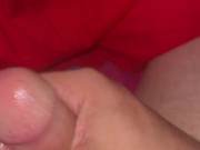 Playing with my small dirty dick before showering 6/16