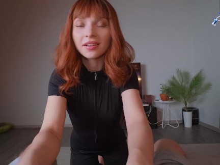 Good slobbery blowjob from a beautiful girl in the evening