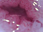 Cervix Throbbing, Dilated, Heartbeat, Extreme Close-up, Stunning, ASMR 12/16