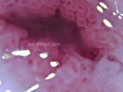 Cervix Throbbing, Dilated, Heartbeat, Extreme Close-up, Stunning, ASMR 7/16