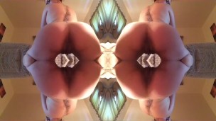 Thick White Girl Shaking Ass