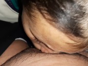 My neighbor licked my pussy in a public village toilet - Lesbian_illusion