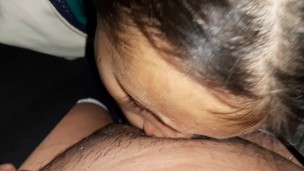 My neighbor licked my pussy in a public village toilet - Lesbian_illusion