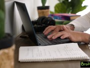 BrattySis Megan Marx asks stepbro, 