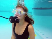 Katya Nakolkina cute blonde underwater 9/16