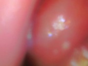 🏆 Best Camera Inside Pussy Porn - Huge Creampie In Blonde Model From Her Cervix’s POV😍🎥 - Couple 8/16