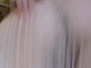 Spanking my fishnet ass 8/16