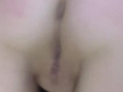 Spanking my fishnet ass 9/16