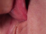 Is this already a very close-up or not yet? Super MACRO CUNNILINGUS! 4K 2/16