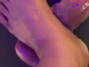 I enjoy crushing, trampling, busting and wanking using my heels and toes.. - Screenshot 14 of 16 - Asian Milf