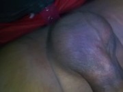 StrapOn Super hot ebony babe pegging men after sex for gspot orgasm... 8/16