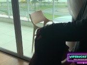 My last work trip I came upon an ex-girlfriend, so we went to a hotel to fuck like rabbits and shared it with Wifebucket 14/16