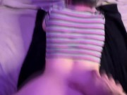 🔥 Exxxtra Small PAWG 🔥 Doggystyle and a Facial 6/16