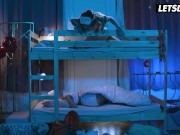 Marilyn and Ivy Get Fucked Deep By Big Dick Robber - LETSDOEIT 3/16