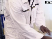 MILF Secretary Manu Magnum Dirty Fucking With BBC Janitor - LETSDOEIT 3/16