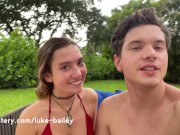 Petite Amateur Fucking After A Swim - Lustery 1/16